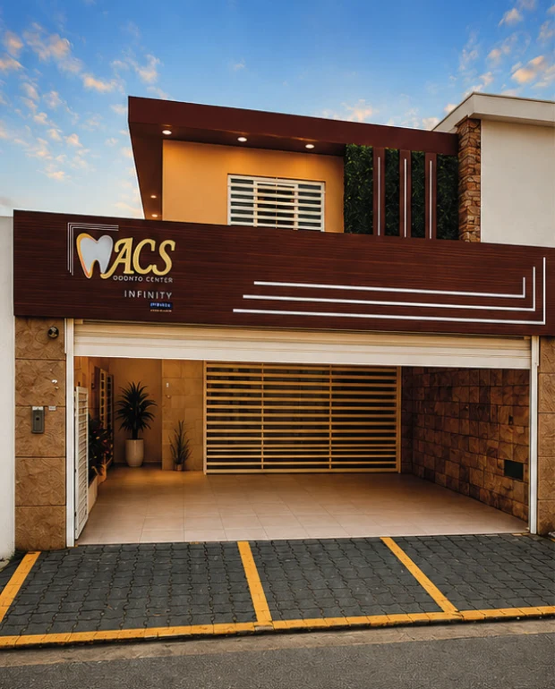 Fachada da ACS Odonto Center no Tatuapé